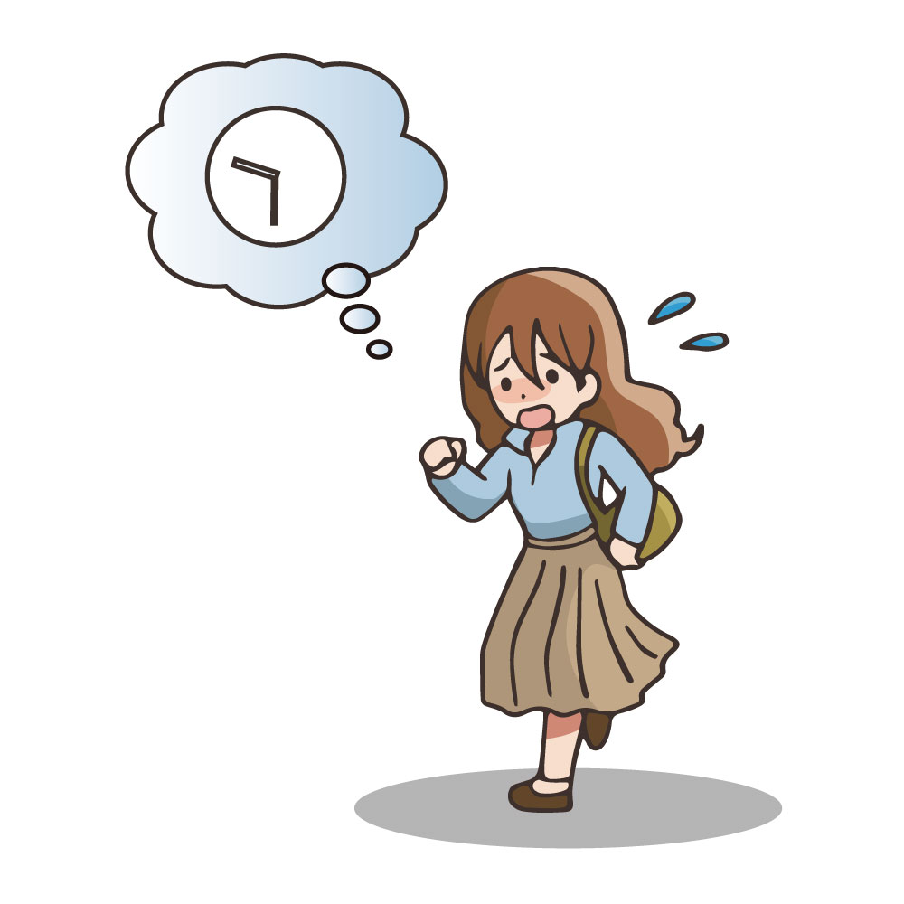 女性には時間がない