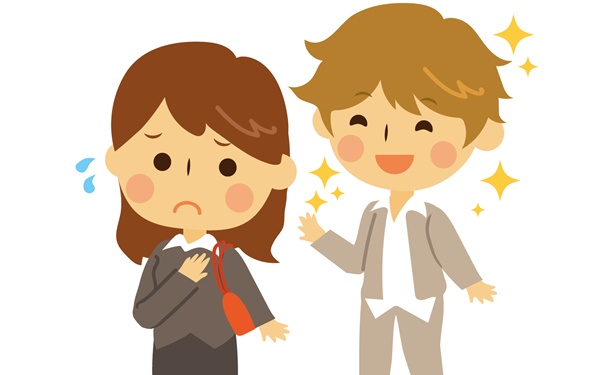 間違った方法で彼女にアプローチ