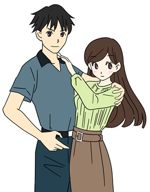 幸せなカップル